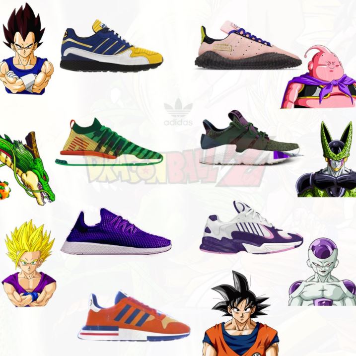 chaussure dragon ball adidas